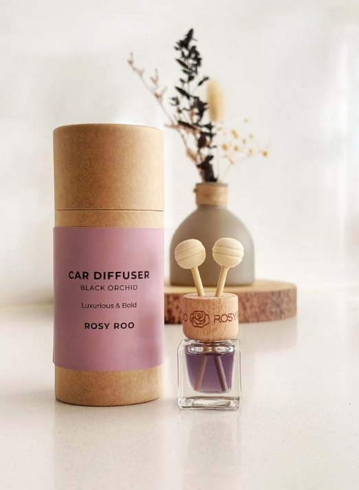 Rosy Roo black orchid car diffuser