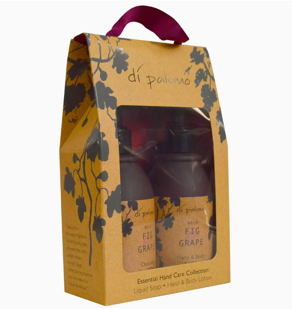 Di Palomo fig & grape essential hand care gift set