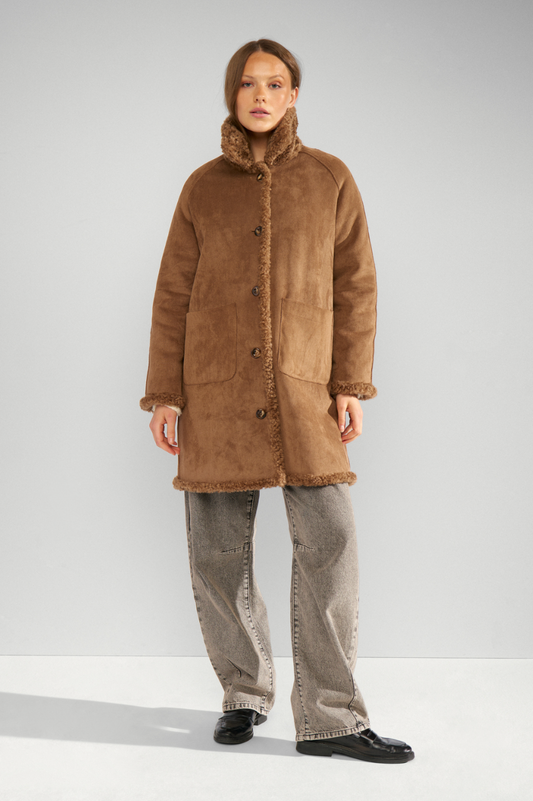 Numph Numinda reversible jacket in dachshund - [shop_name Strathaven] [womens clothing]