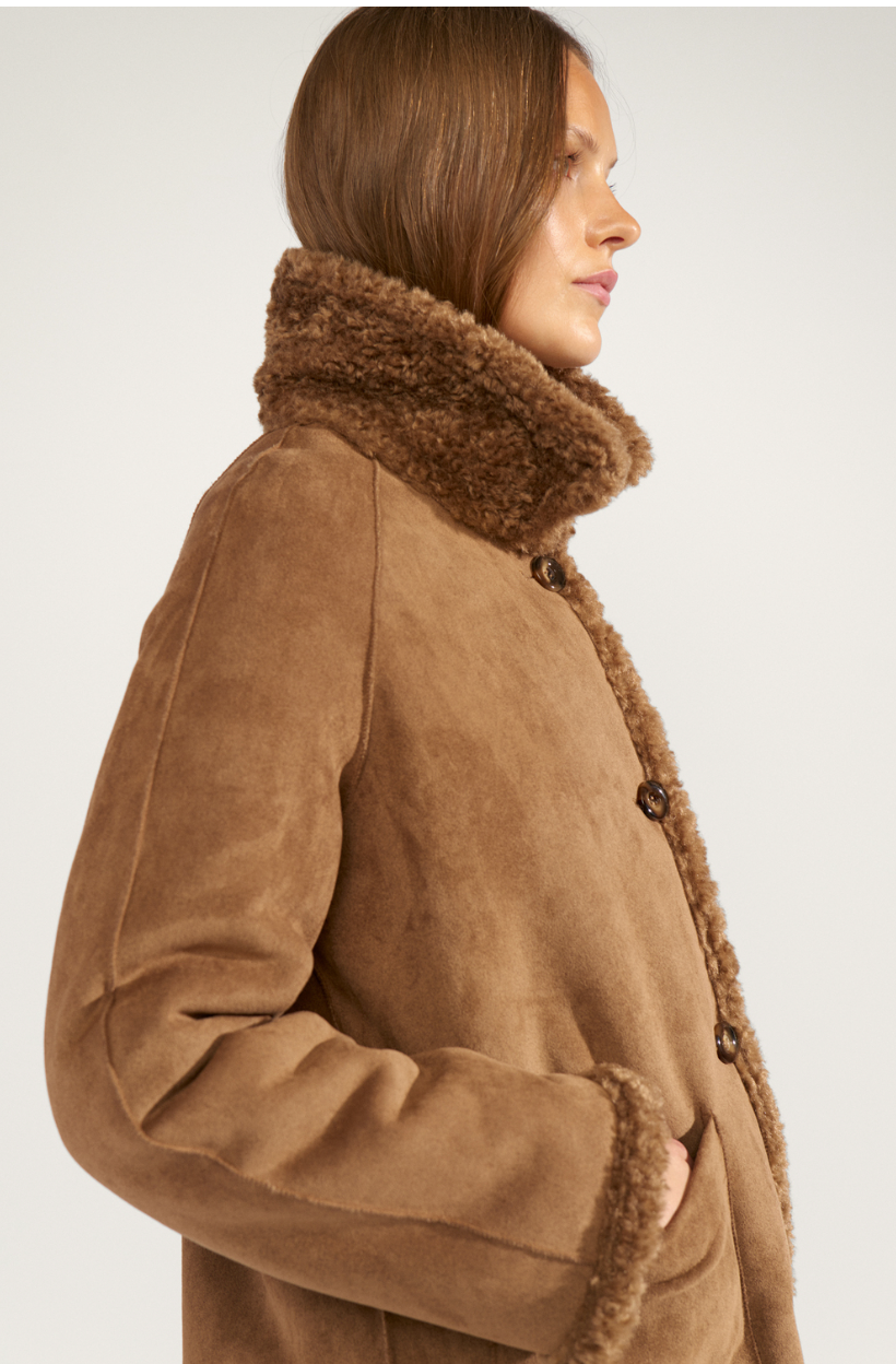 Numph Numinda reversible jacket in dachshund - [shop_name Strathaven] [womens clothing]