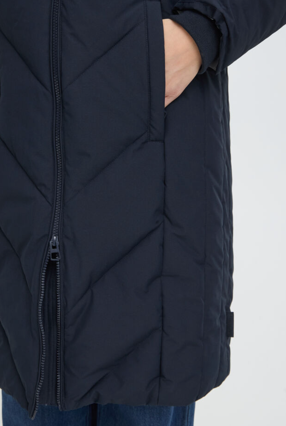 Fransa Maise jacket in salute navy