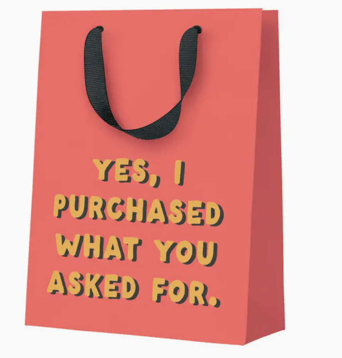 Yes, I purchased what you asked for gift bag - medium