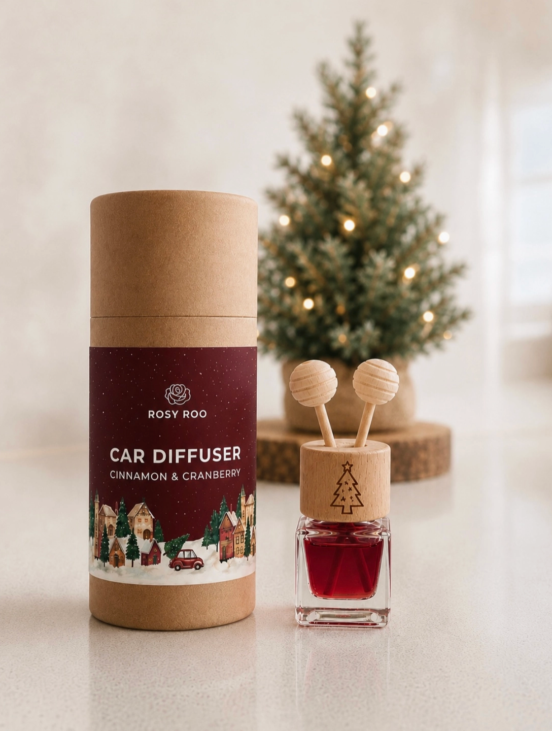 Rosy Roo festive car diffusers
