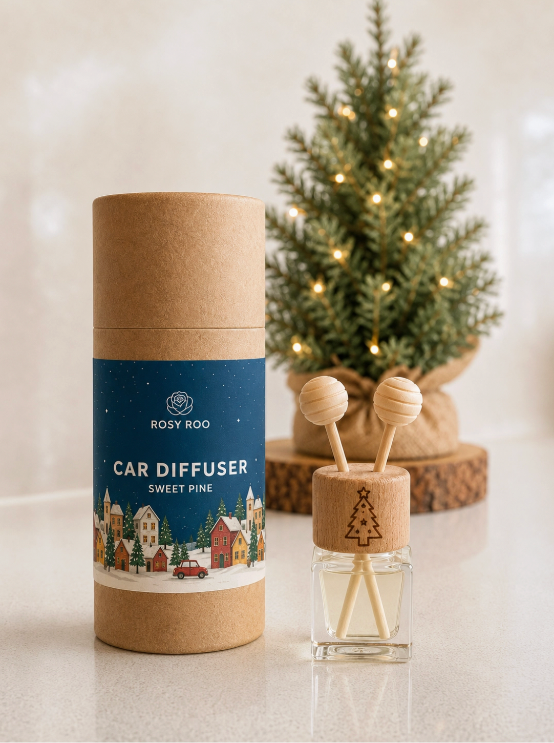 Rosy Roo festive car diffusers