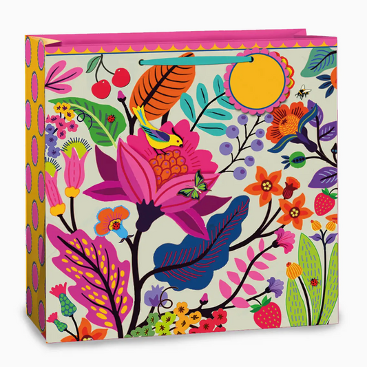 Unique paper company sustainable gift bags floral - [shop_name Strathaven] [womens clothing]