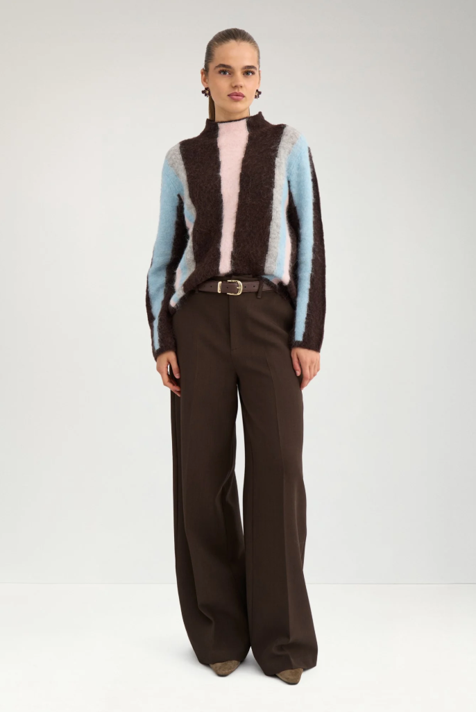 Numph Nuriette simma sweater in forget me not - [shop_name Strathaven] [womens clothing]