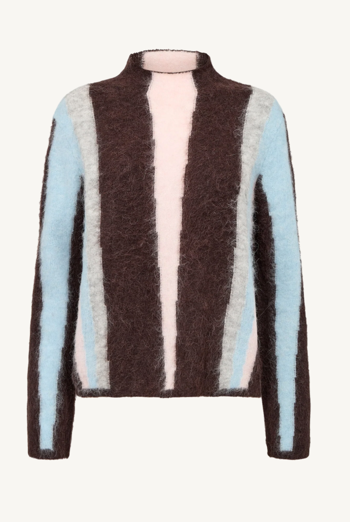 Numph Nuriette simma sweater in forget me not - [shop_name Strathaven] [womens clothing]