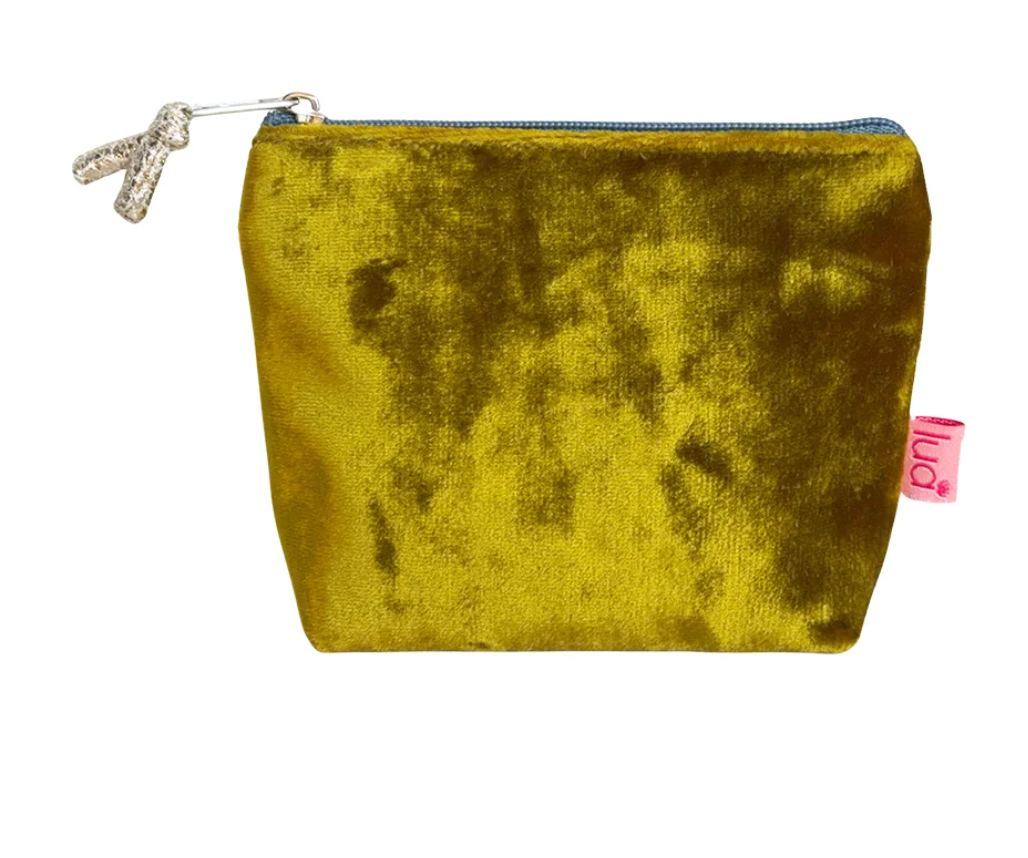 Lua velvet coin purses - various colours