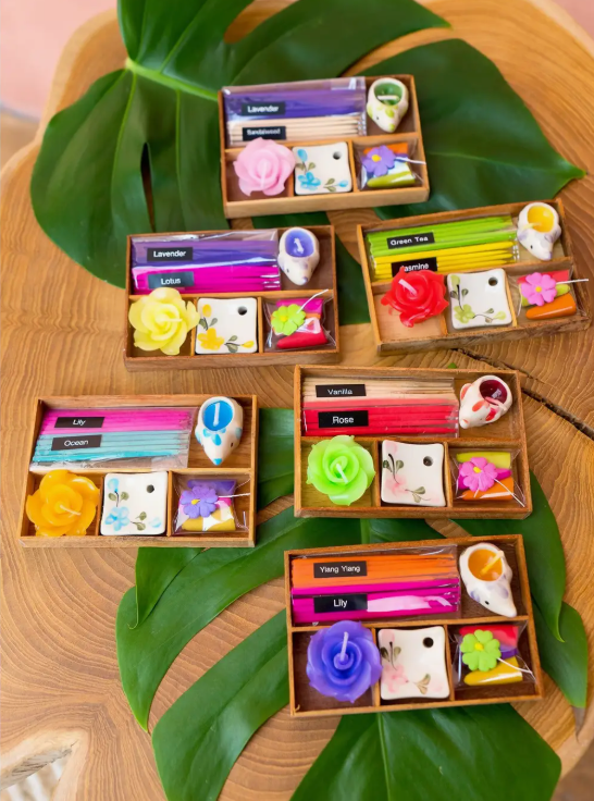 Incense and candle gift sets