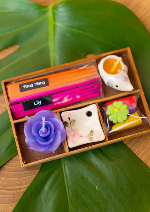 Incense and candle gift sets