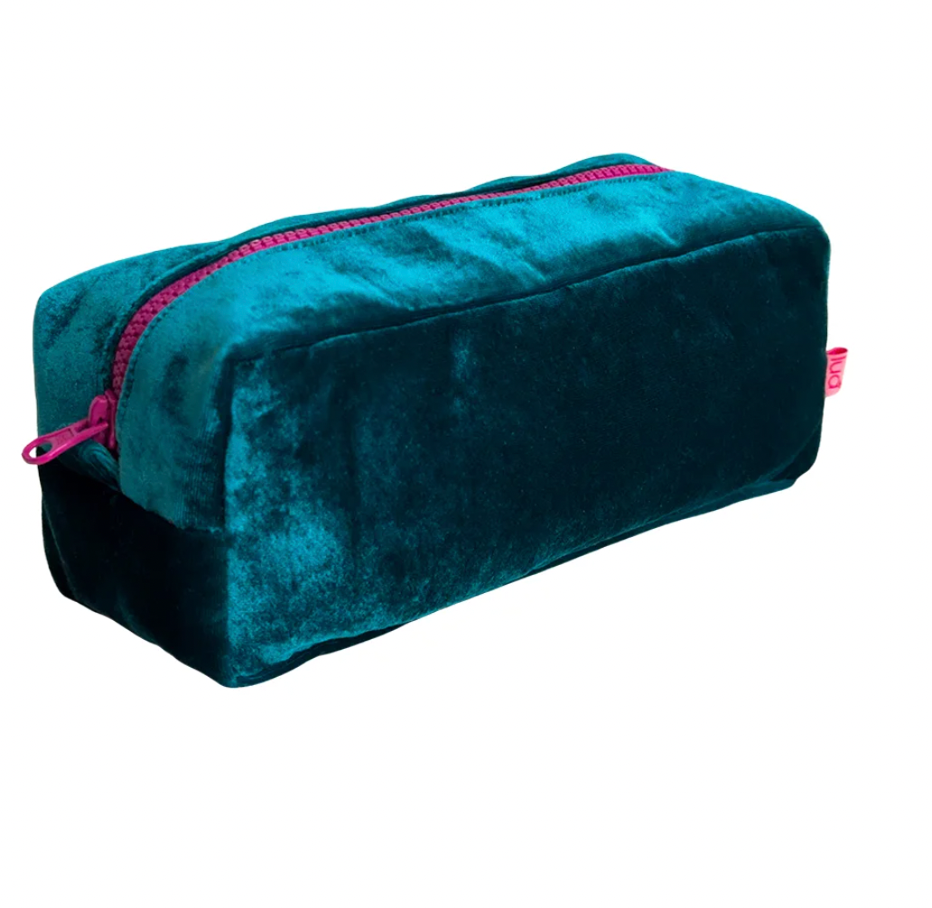 Lua velvet long cosmetic purse