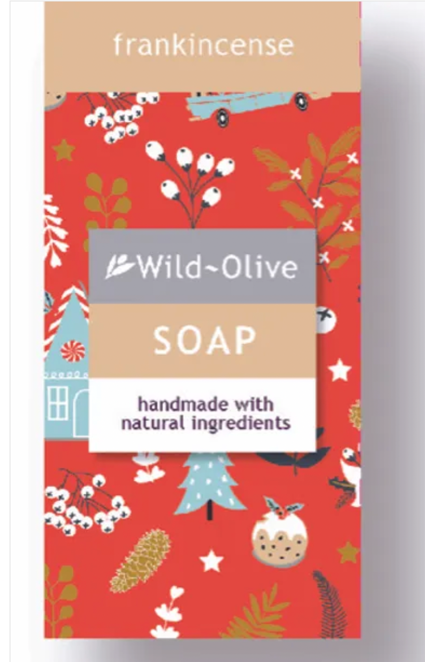 Wild Olive mini festive soap