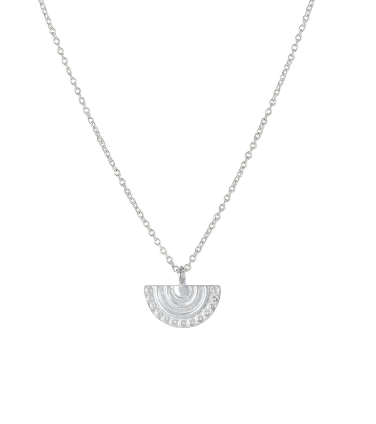 One & Eight Delphi silver necklace