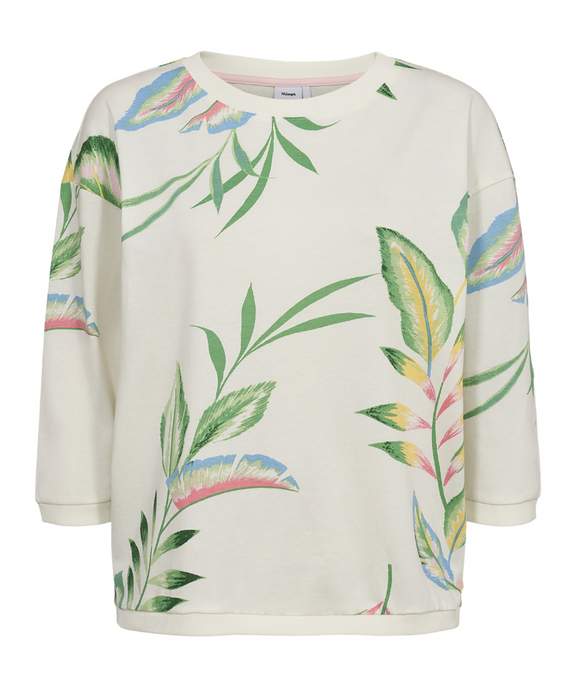 Numph Nubrighed Gwenna top in cloud dancer