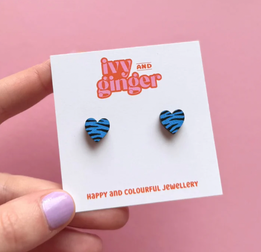 Ivy & Ginger stud earrings - [shop_name Strathaven] [womens clothing]