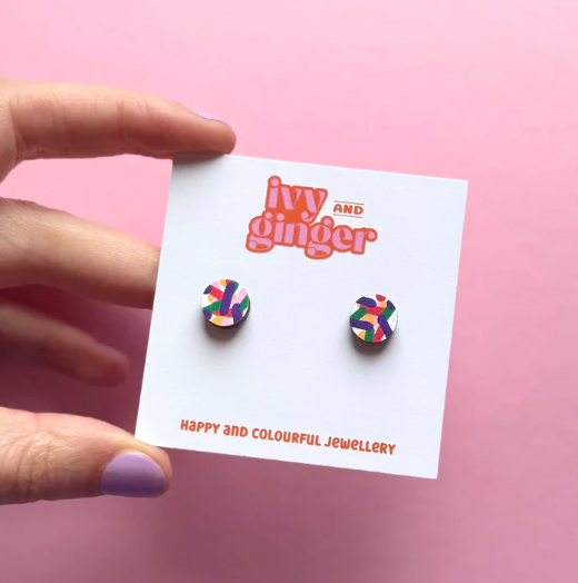 Ivy & Ginger stud earrings