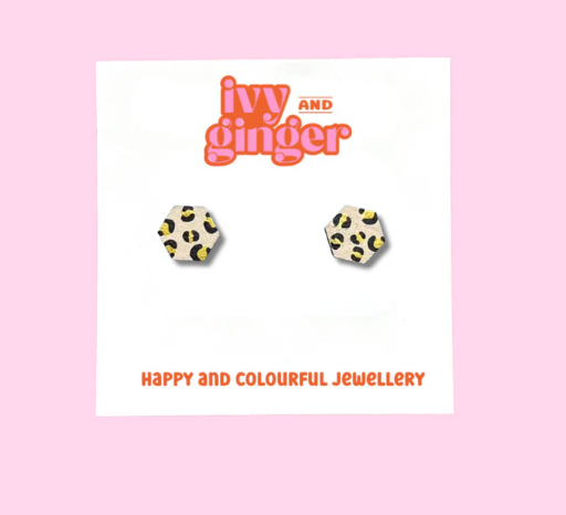 Ivy & Ginger stud earrings - [shop_name Strathaven] [womens clothing]