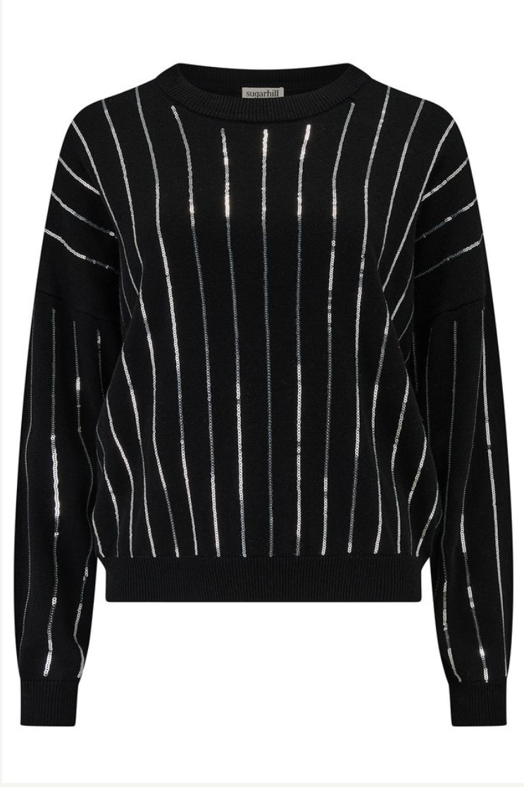 Sugarhill Brighton Anjali sequin sweater