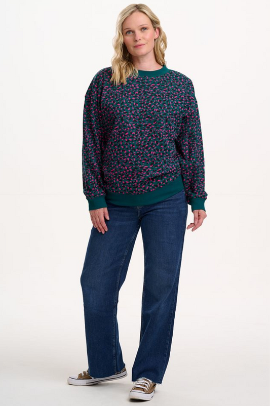 Sugarhill Brighton Eadie relaxed sweatshirt in green