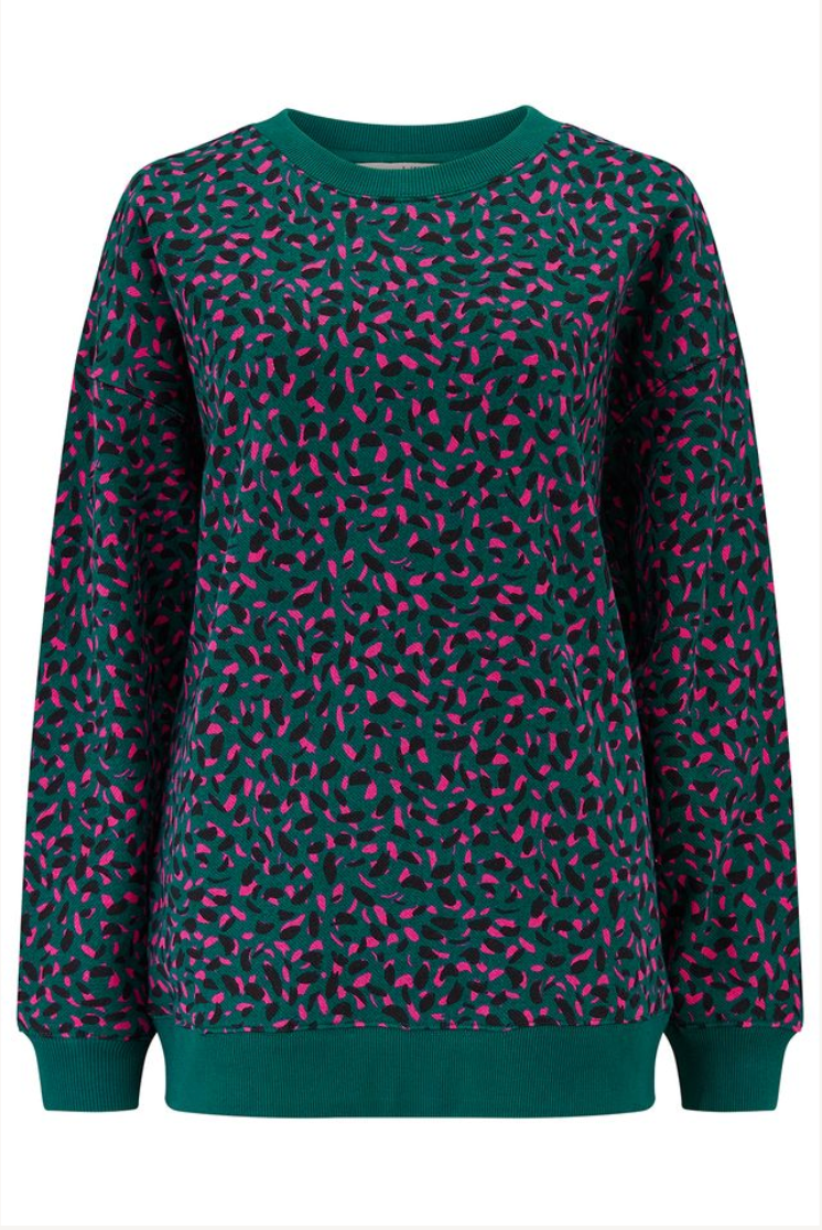 Sugarhill Brighton Eadie relaxed sweatshirt in green