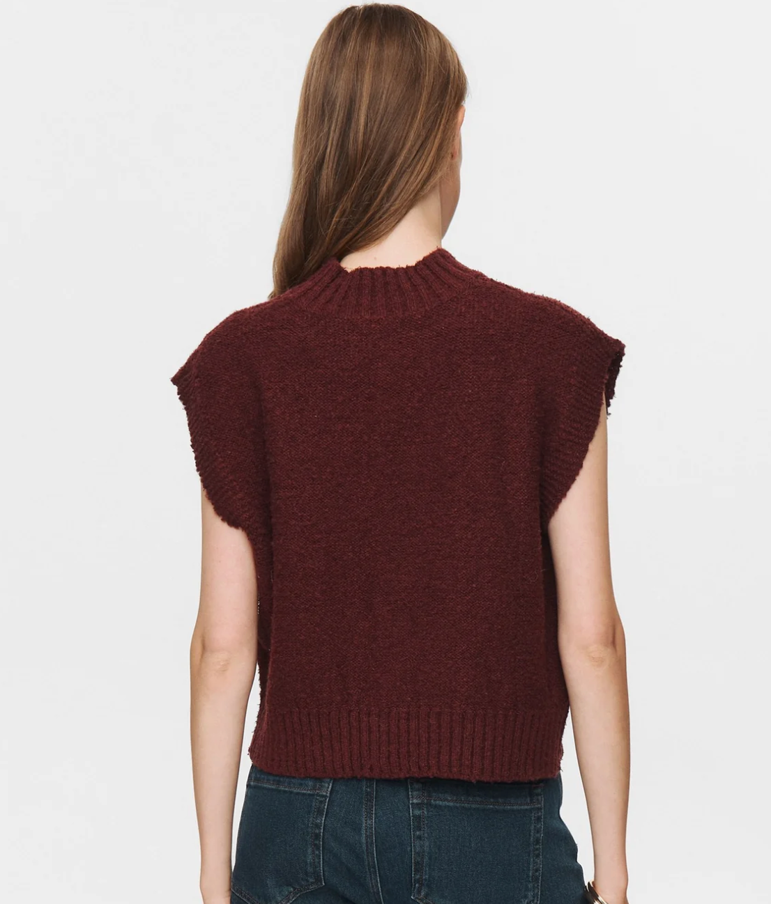 Numph Nucaly tank knit in winetasting