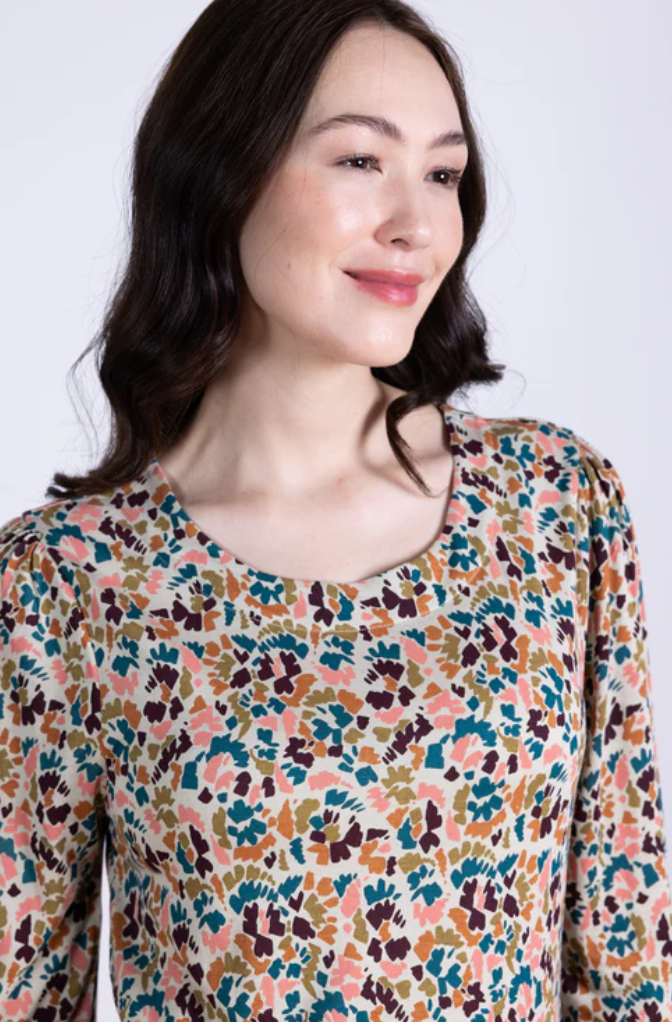 Nomads Ecovero tunic dress in ecru