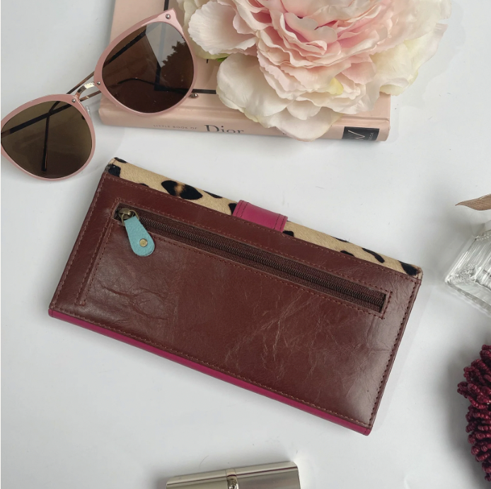 Esme upcycled leather purse - [shop_name Strathaven] [womens clothing]