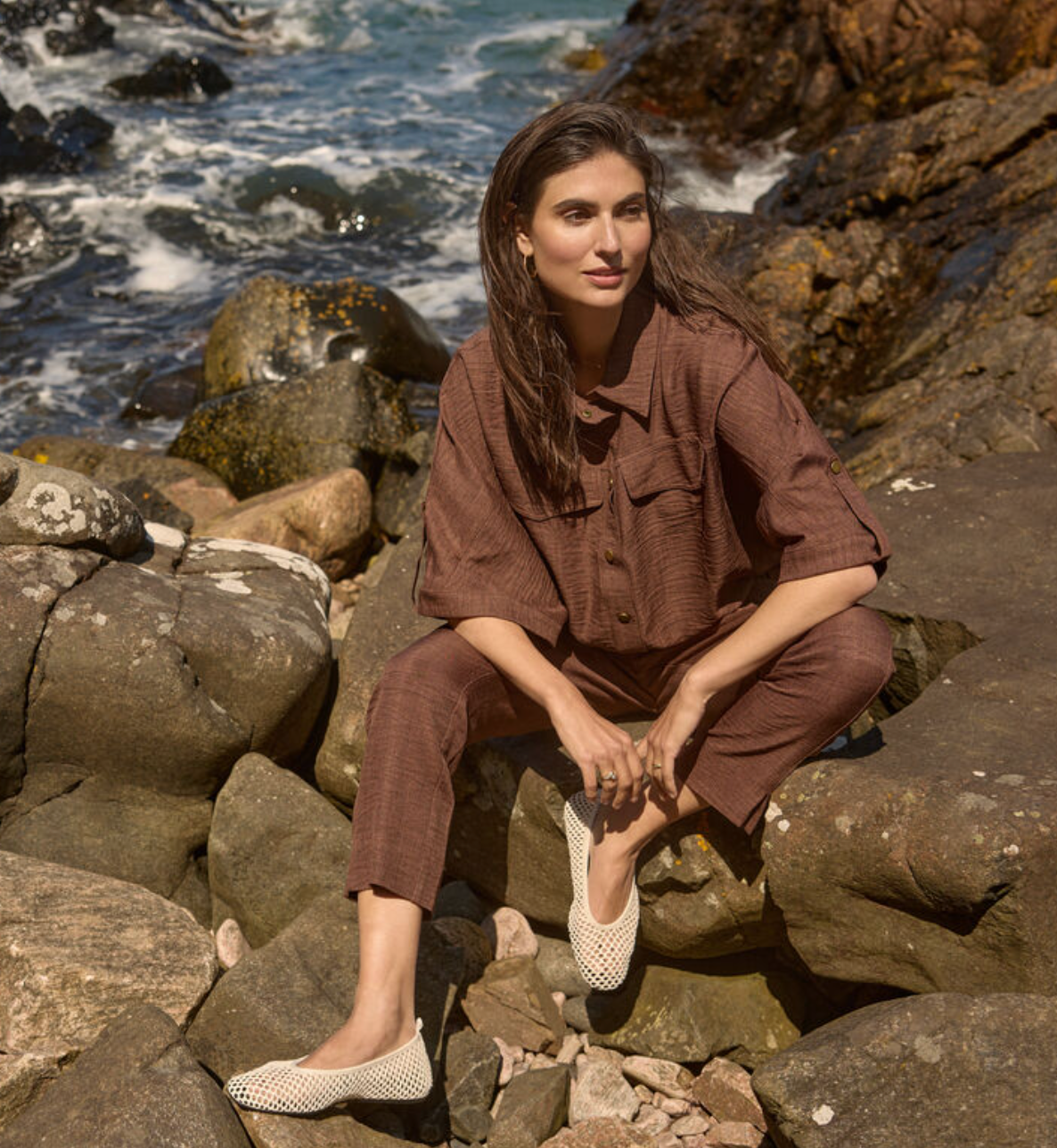 Soya Concept Charissa trouser in rocky road - [shop_name Strathaven] [womens clothing]