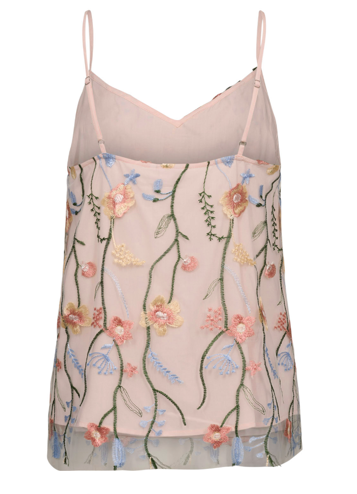 Numph Nucoralina soft pink top - [shop_name Strathaven] [womens clothing]