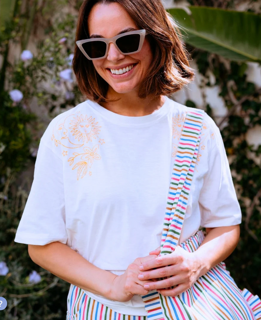 Sugarhill Brighton Kinsley oversized t-shirt - [shop_name Strathaven] [womens clothing]
