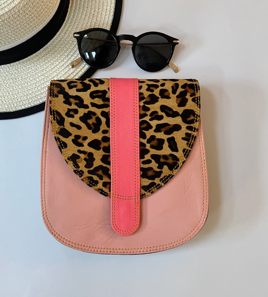 Margot upcycled leather bag - [shop_name Strathaven] [womens clothing]