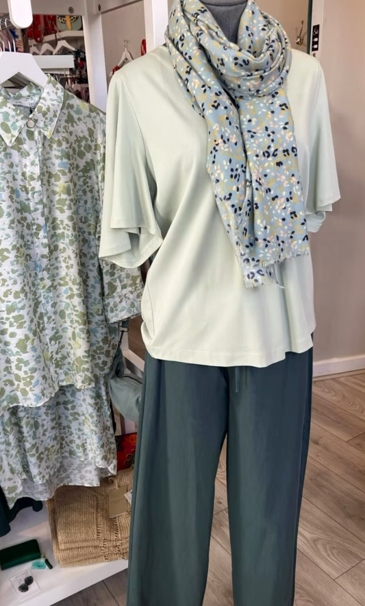 Yest Bryony essential top in pastel green