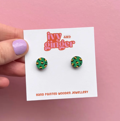 Ivy & Ginger stud earrings - [shop_name Strathaven] [womens clothing]