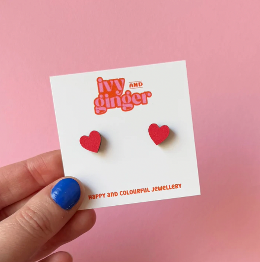 Ivy & Ginger stud earrings - [shop_name Strathaven] [womens clothing]