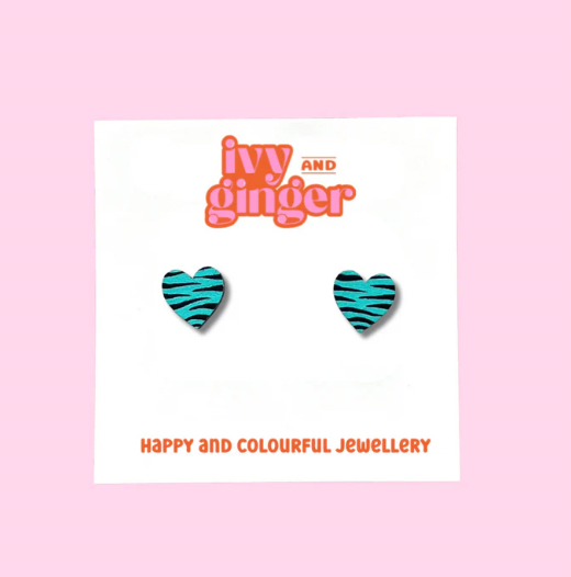 Ivy & Ginger stud earrings - [shop_name Strathaven] [womens clothing]
