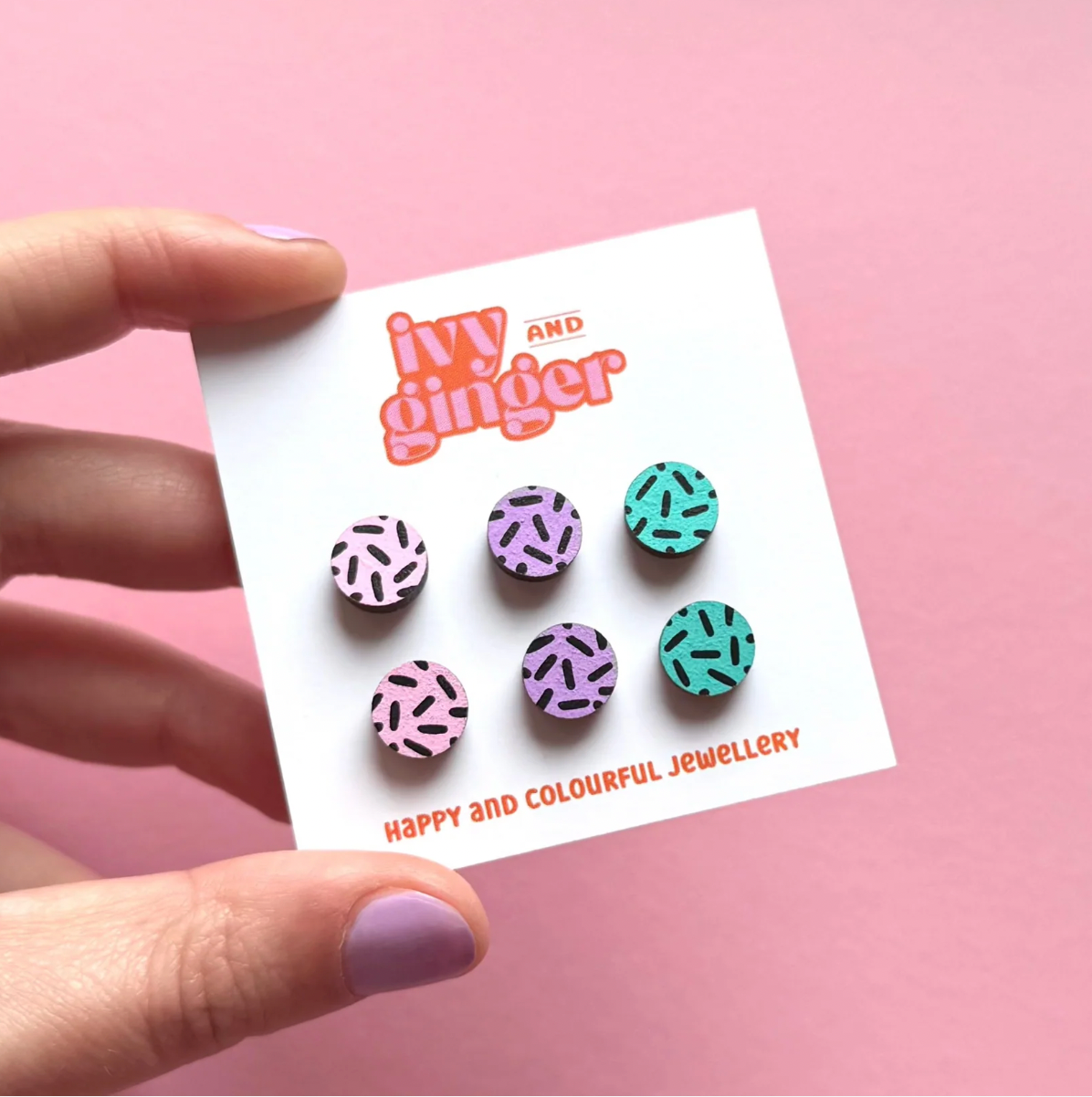 Ivy & Ginger 3 pair mini stud sets - [shop_name Strathaven] [womens clothing]