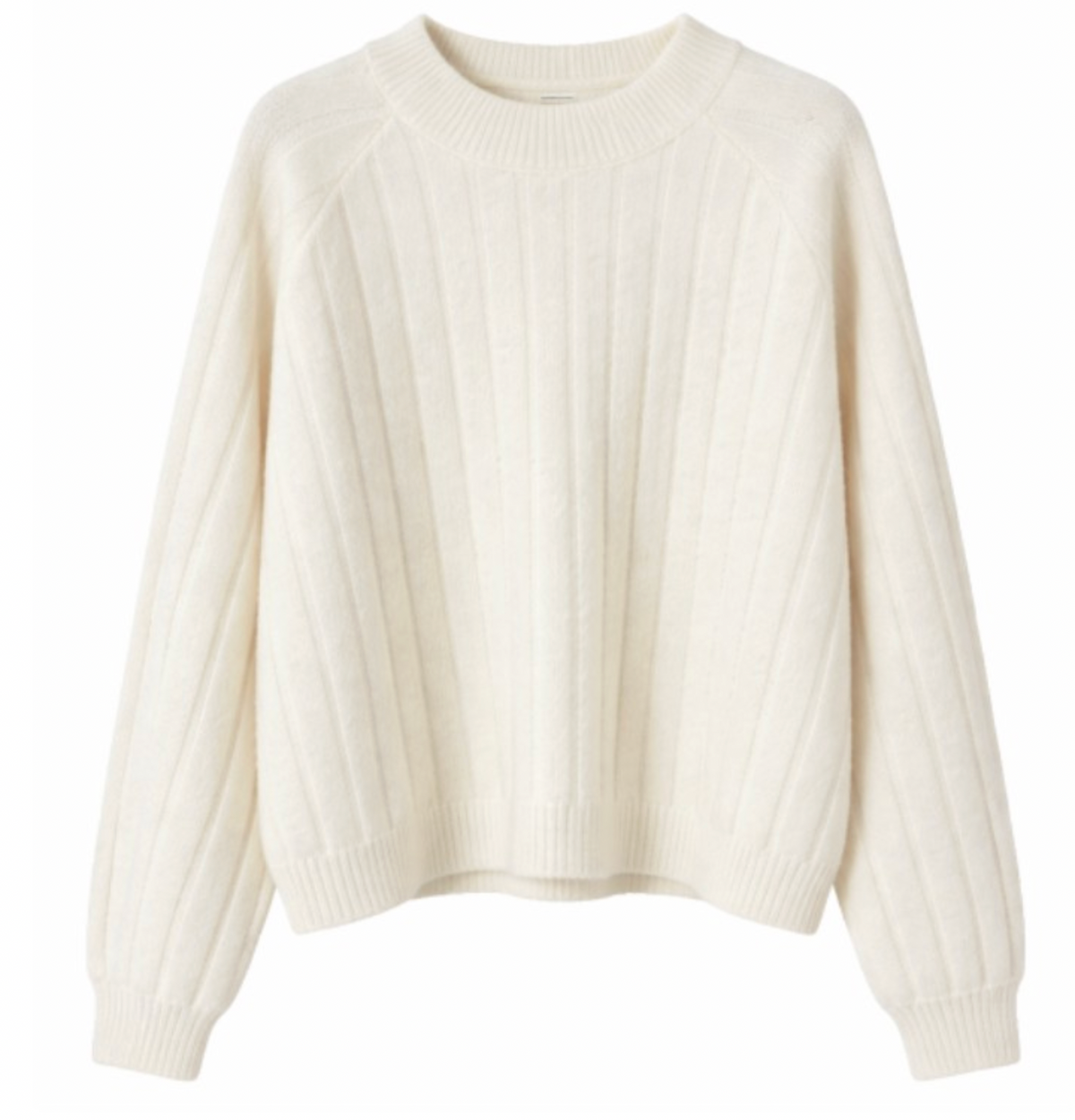 Paz Torras cosy cream ribbed sweater - [shop_name Strathaven] [womens clothing]