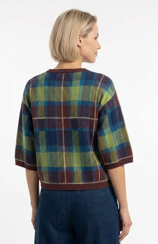 Pretty Vacant Roma sweater in Rum Raisen - [shop_name Strathaven] [womens clothing]