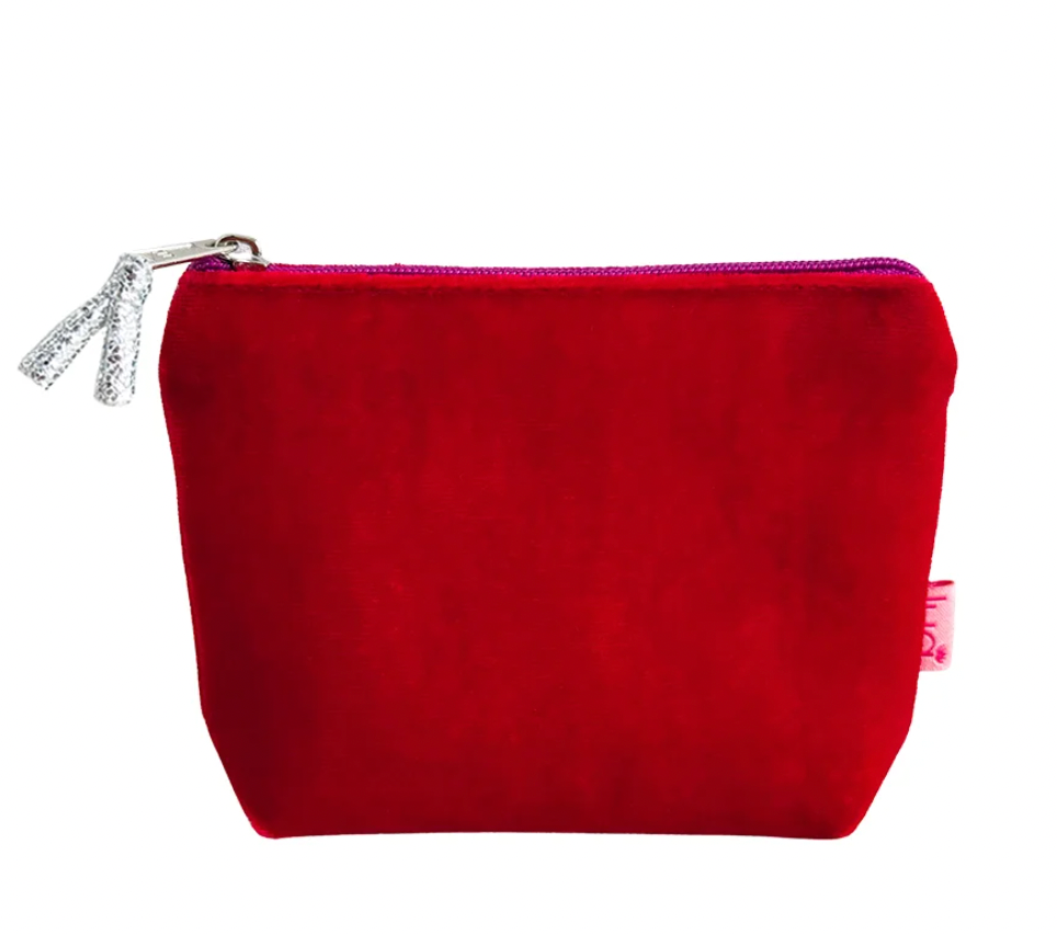 Lua velvet coin purses - various colours