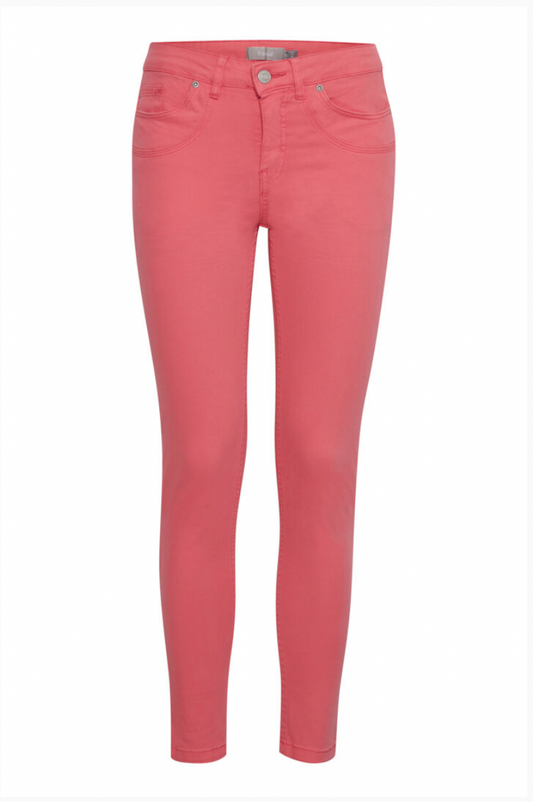 Fransa Fotwill trousers in camellia rose pink