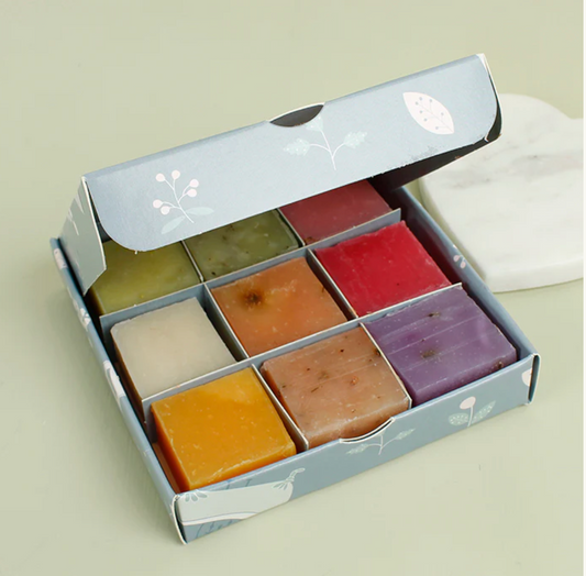 Nine soap gift set